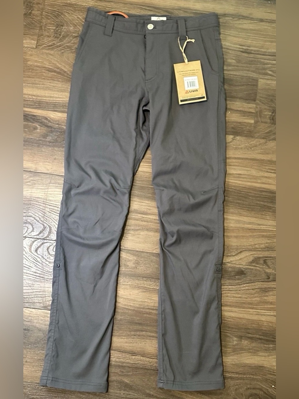 Livsn Echotrek Trail Pants 29 X 32 New NWT Water Resistant Hiking Outdoor